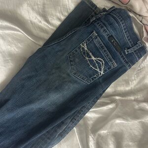 Cowgirl Tuff Blue Boot Cut Jeans